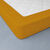 Drap-housse uni coton bonnet 32 cm (miel)