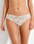 Slip dentelle unie Arum (nude)