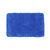Tapis de bain uni moelleux microfibre (bleu dur)