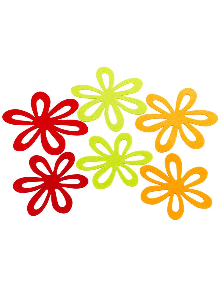 Feutrines de protection pour poêle - lot de 6 (assortis)