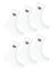 Mi-chaussettes Wilson&reg; coton m&eacute;lang&eacute; - lot de 6 (blanc)