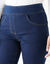 Jegging droit ultra stretch, maille effet jean (dark blue)
