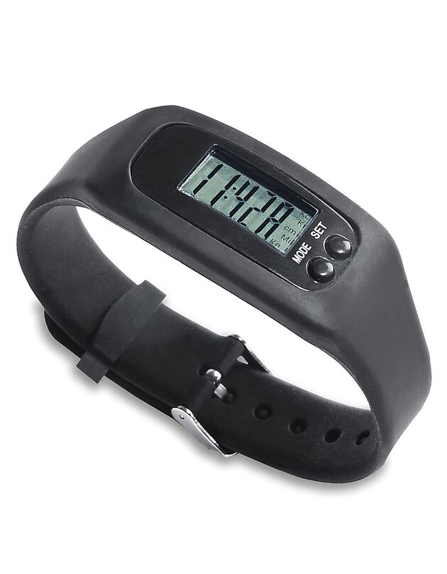 Montre podomètre (noir)