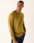 Pull col rond 80% laine (vert mousse)