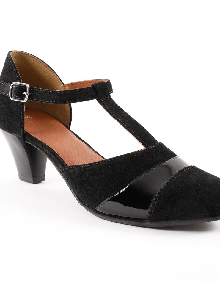 Salomés en cuir (noir) Salomés en cuir (noir)