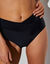Culotte de bain taille haute Solaro (noir)