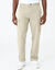 Pantalon cargo en serg&eacute; ultra stretch - L30 (beige)