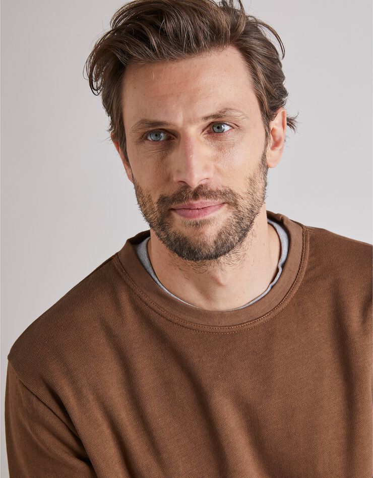 Sweat molleton col rond (cuivre) Sweat molleton col rond (cuivre)