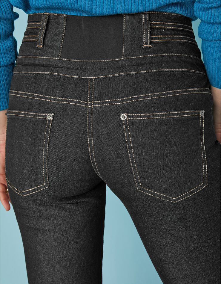 Jean coupe bootcut taille haute stretch - entrej. 78 cm (black) Jean coupe bootcut taille haute stretch - entrej. 78 cm (black)