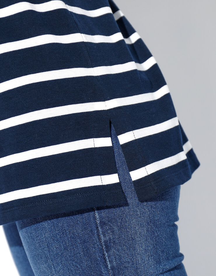 Pull homme rayé col rond Francis - Hublot Mode Marine