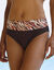 Culotte de bain modulable modulable Vinia (écru / chocolat)