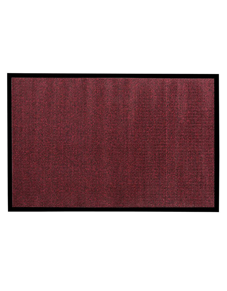 Tapis uni anti-poussière (rouge) Tapis uni anti-poussière (rouge)