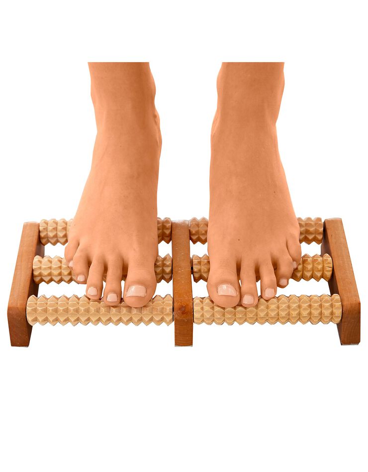 Rouleaux de massage bois pour pieds (marron) Rouleaux de massage bois pour pieds (marron)