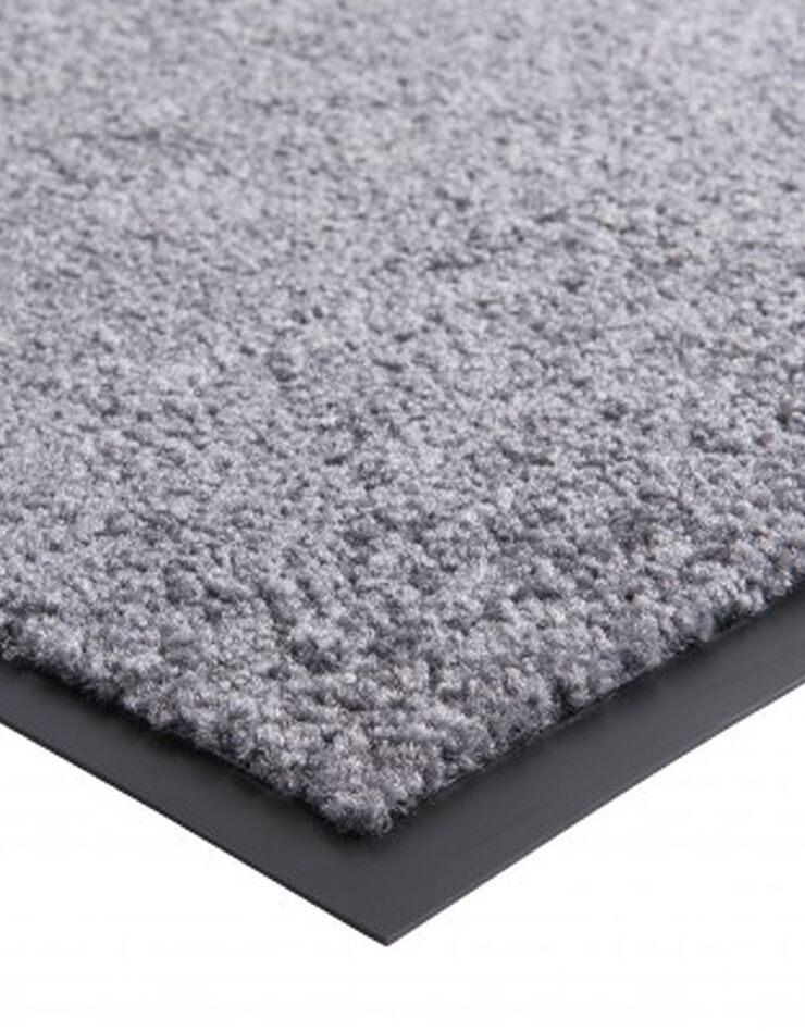 Tapis uni anti-poussière luxe (gris) Tapis uni anti-poussière luxe (gris)