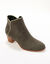 Boots cuir liseré doré (gris)