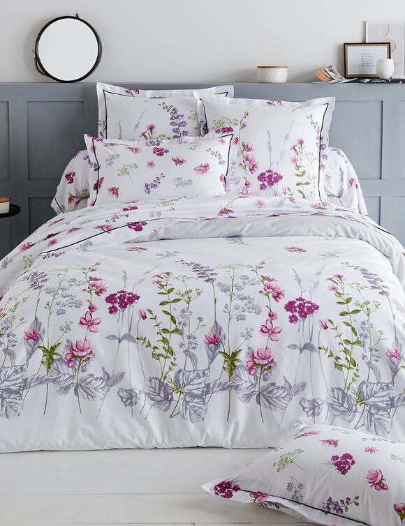 Linge de lit Pretty coton (blanc)
