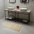 Tapis de bain motif fantaisie (sable)