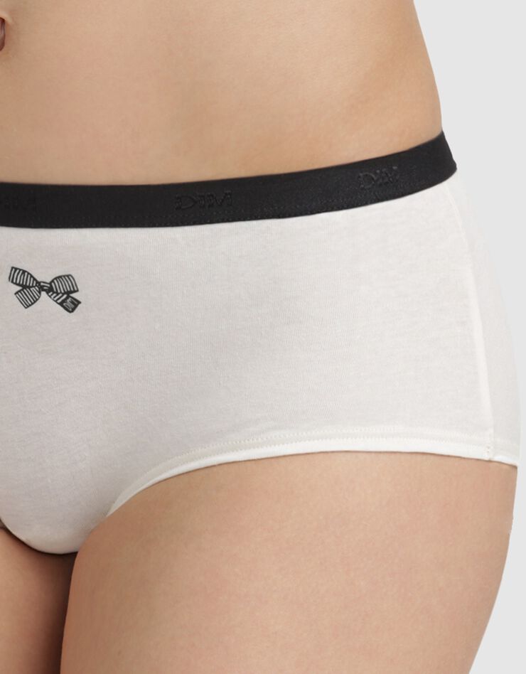 Boxer "Les Pockets" coton stretch imprimés et uni - Lot de 3 (noir) Boxer "Les Pockets" coton stretch imprimés et uni - Lot de 3 (noir)