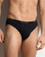 Slip ferm&eacute; forme mini  - lot de 3 (noir)