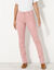 Pantalon sculptant, 5 poches (bois de rose)