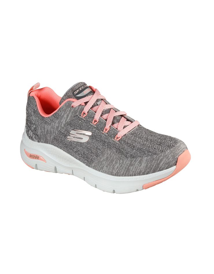 Baskets Arch Fit - Comfy Wave en mesh respirant (gris) Baskets Arch Fit - Comfy Wave en mesh respirant (gris)