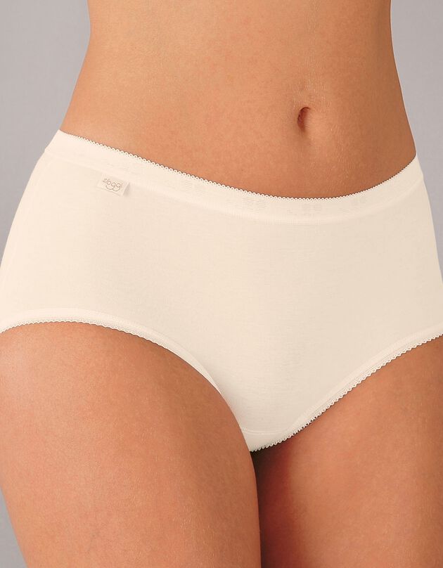 Culotte midi Basic+, lot de 3 achetées +  GRATUITE (1) (nude)