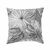Housse de coussin imprimé tropical - lot de 2 (gris)