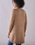 Gilet porter ouvert, manches longues (caramel)