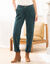 Pantalon 7/8ème, velours (bleu pétrole)