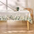 Nappe anti-taches imprimé végétal (naturel / vert)