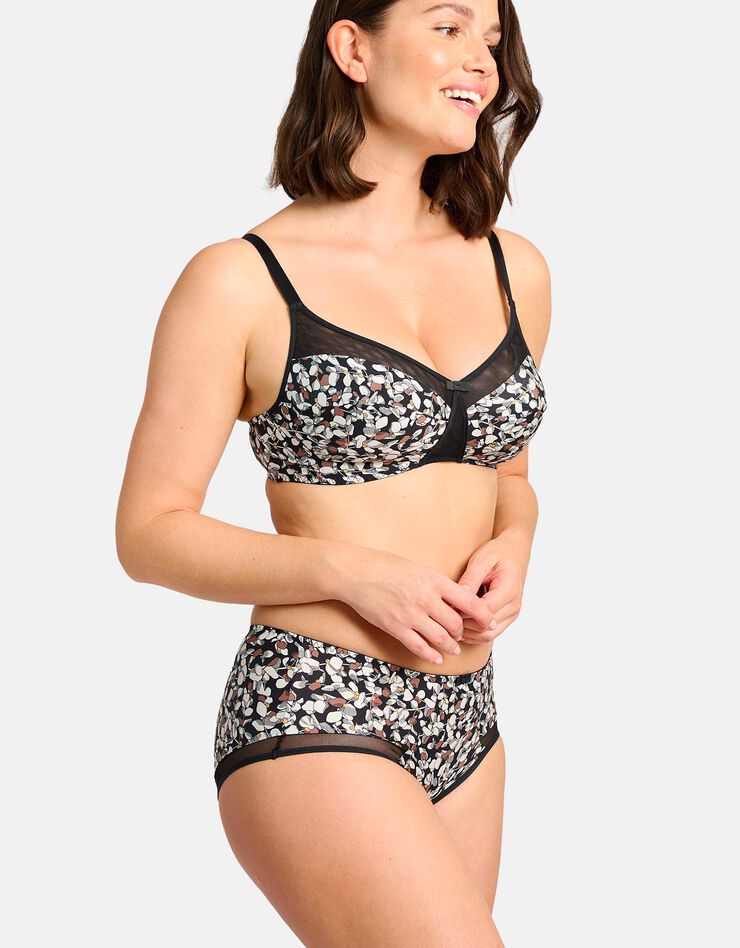 Shorty imprimé Complice (noir) Shorty imprimé Complice (noir)