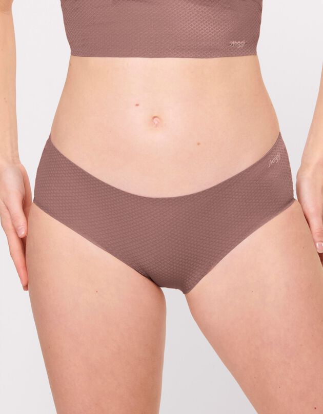 Culotte échancrée Zero Feel Flow Sloggi® (chocolat)