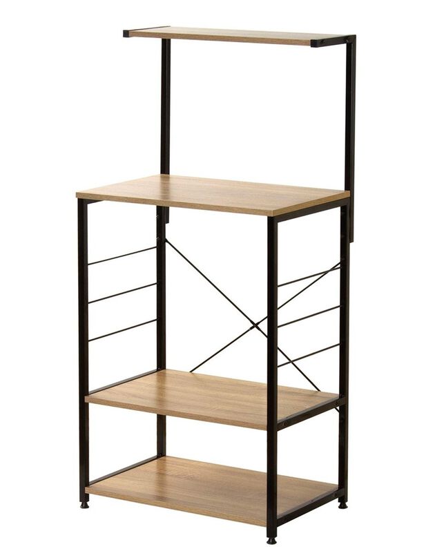 Etagère de cuisine STOCKIES style industriel (naturel)