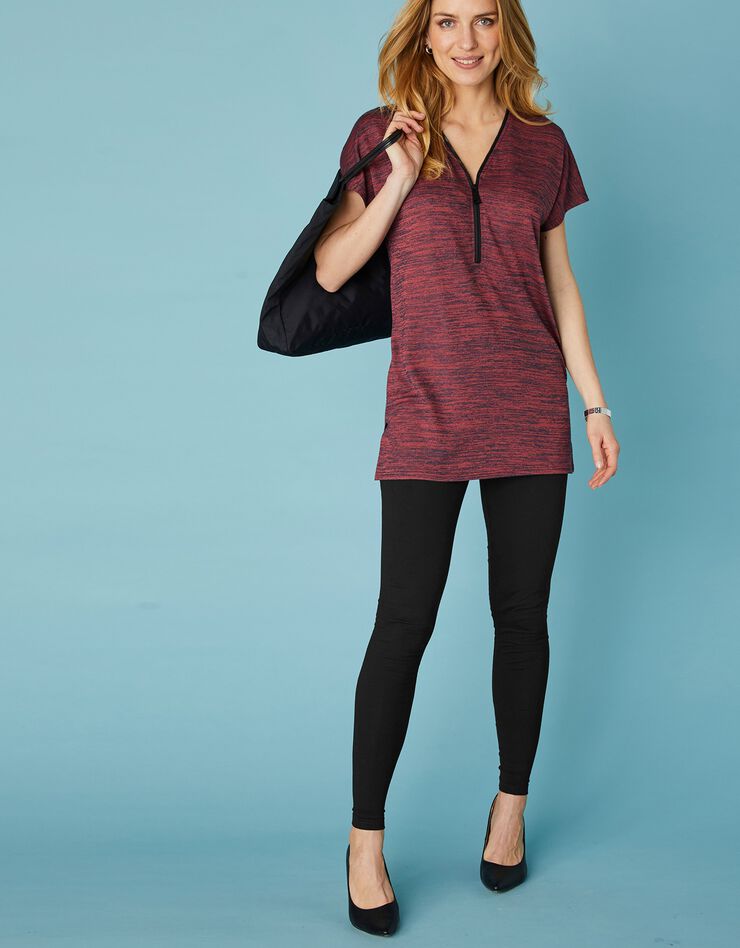 Legging taille élastiquée - lot de 2 (kaki / noir) Legging taille élastiquée - lot de 2 (kaki / noir)