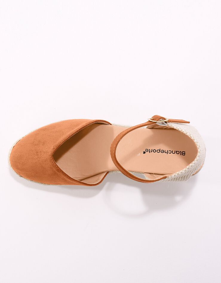 Sandales espadrilles compensées (caramel) Sandales espadrilles compensées (caramel)