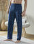 Pantalon de pyjama imprimé (bleu)