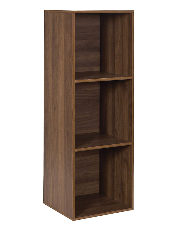 Meuble de rangement 3 cases (marron)