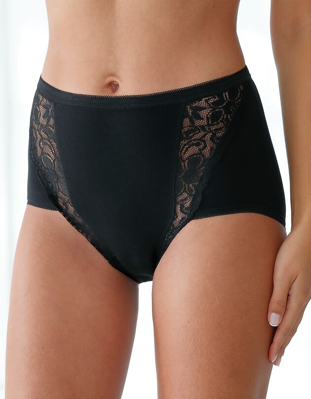 Culotte super maxi dentelle - lot de 3 (neutre)