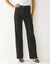 Jean coupe large taille haute, petite stature (black used)