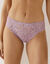 Slip dentelle unie Arum (lavande)