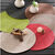 Set de table rond bambou - Lot de 4 (beige)