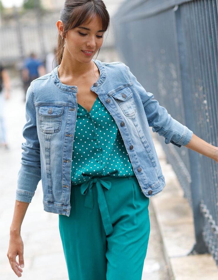 Veste jean délavé (bleached) Veste jean délavé (bleached)
