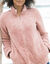 Veste zippée, maille peluche (rose chiné)