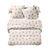 Linge de lit Nelly imprim&eacute; - coton 52 fils/cm&sup2; (rose)