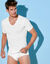 Tee-shirt sous-vêtement homme col V - lot de 2 (blanc)