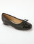 Ballerines plates bicolores (noir)