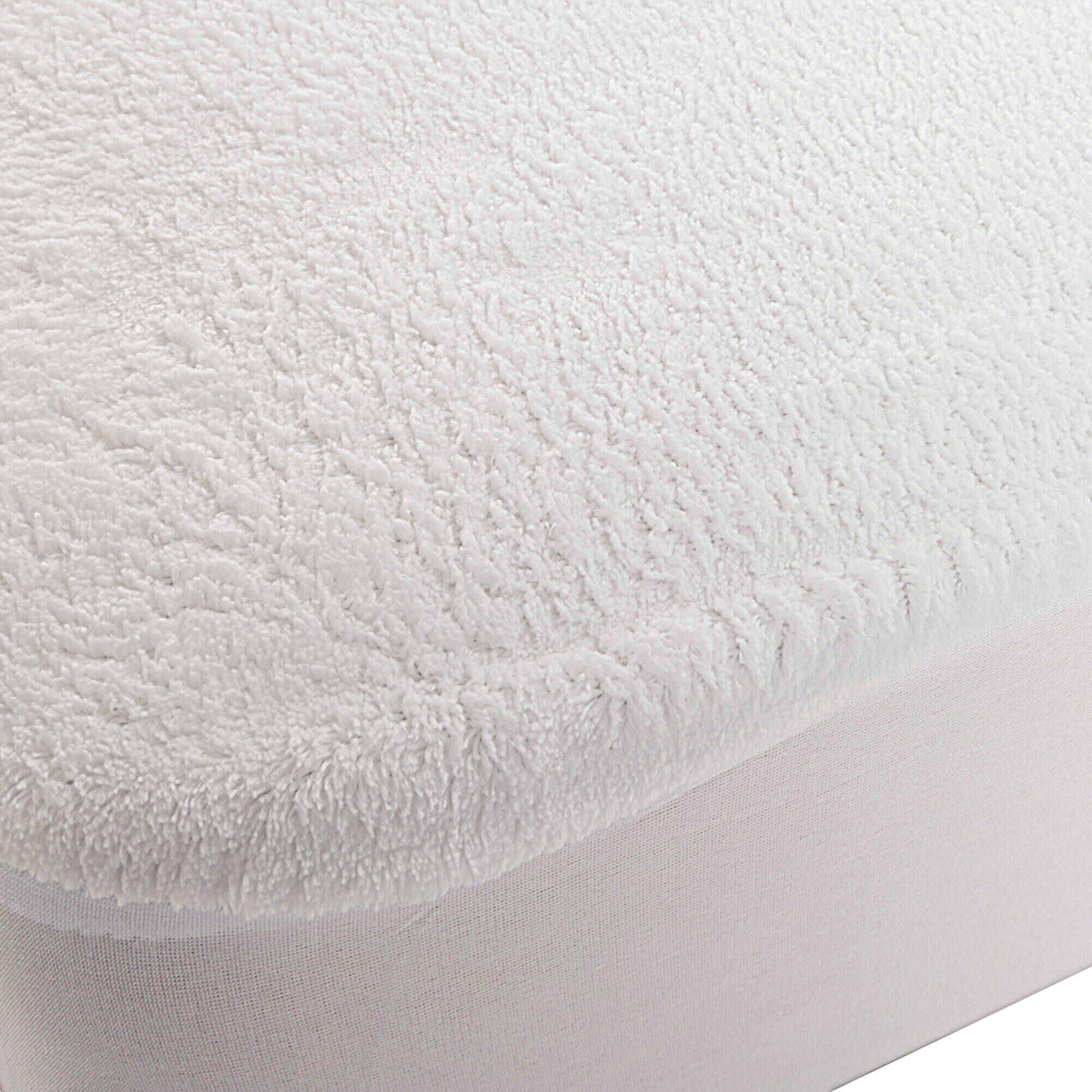 Protège matelas imperméable en éponge - blanc - Kiabi - 19.00