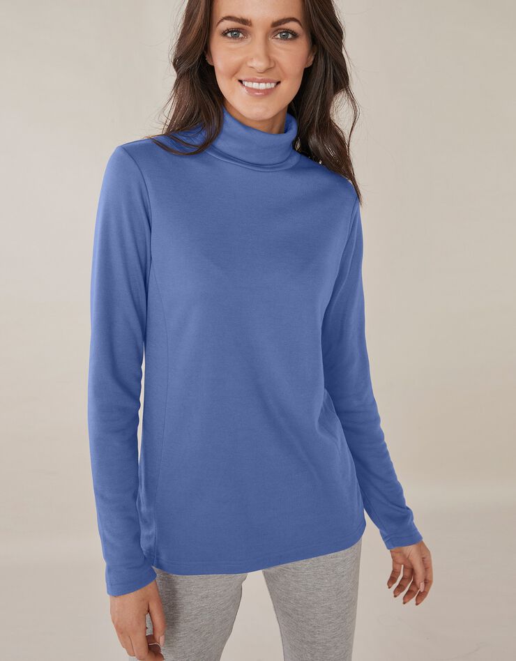 Sous pull thermique - col roulé (bleu jean) Sous pull thermique - col roulé (bleu jean)