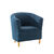 Housse texturée bi-extensible spéciale fauteuil cabriolet (bleu)
