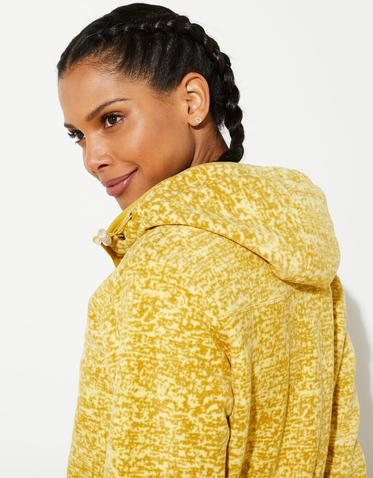 Veste polaire chinée zippée (jaune chiné) Veste polaire chinée zippée (jaune chiné)